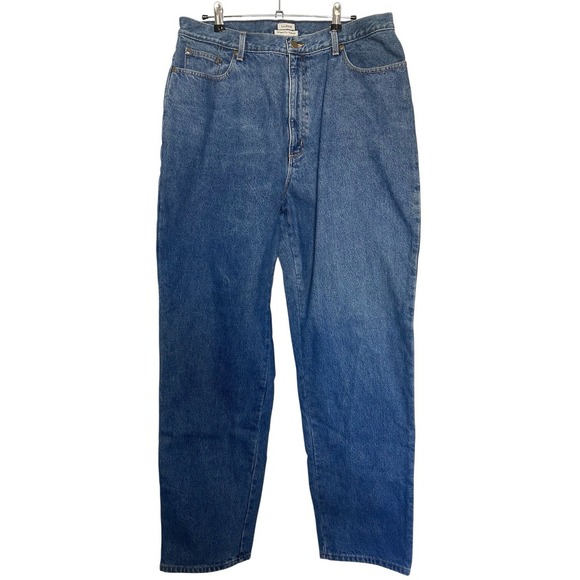 Lands' End Denim - Lands End Jeans Women's Size 18 Tall Flannel Lined Outdoor Camping Casual